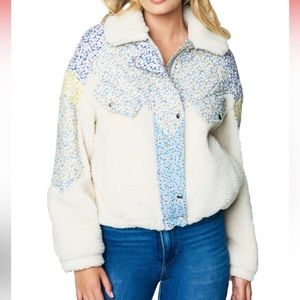 Floral Sherpa Jacket